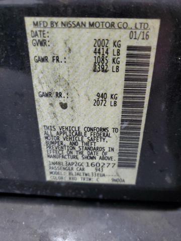 1N4BL3AP2GC160277 Nissan Altima 3.5sl