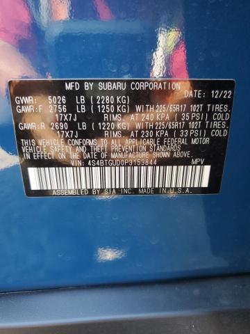 4S4BTGUD0P3153844 Subaru Outback Wilderness