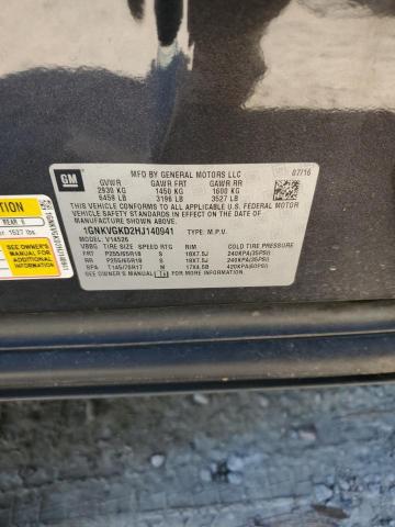 1GNKVGKD2HJ140941 Chevrolet Traverse Lt