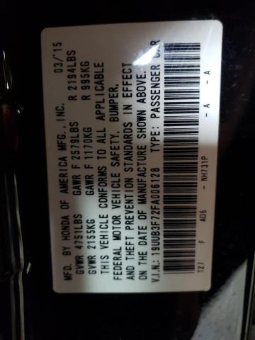 2015 ACURA TLX ADVANC 19UUB3F72FA006128