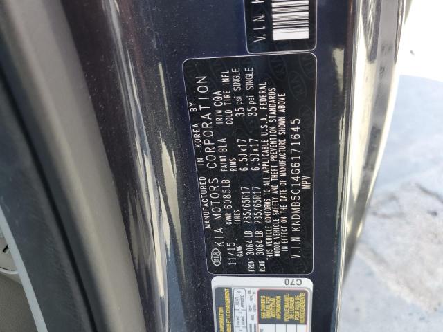 KNDMB5C14G6171645 KIA SEDONA LX