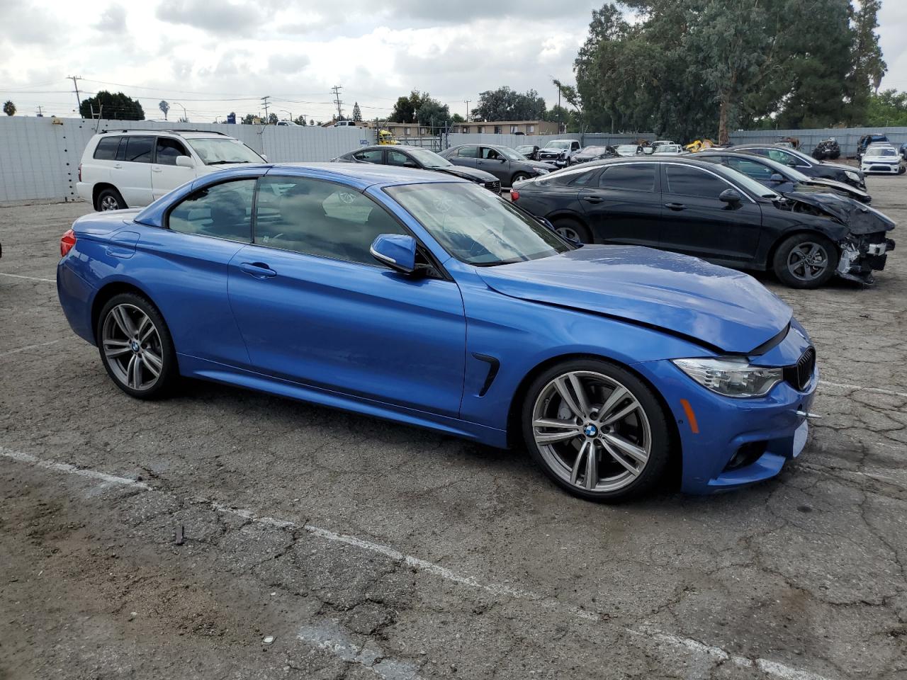  BMW 4 SERIES 2016 Синій