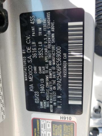 3KPA25AD6PE569000 KIA RIO S