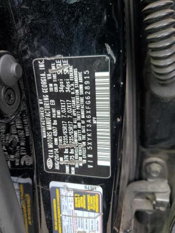 5XYKT3A6XFG628915 KIA SORENTO LX