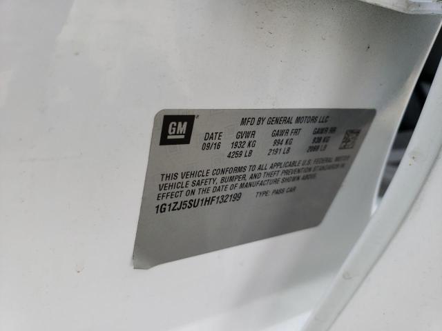 2017 Chevrolet Malibu Hybrid VIN: 1G1ZJ5SU1HF132199 Lot: 67128823