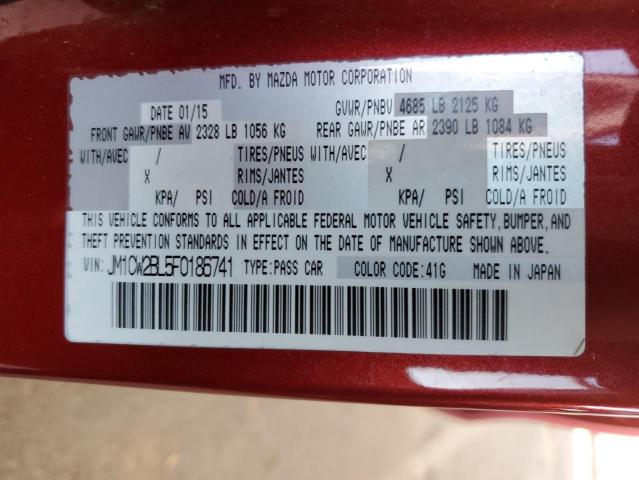 2015 MAZDA 5 SPORT - JM1CW2BL5F0186741