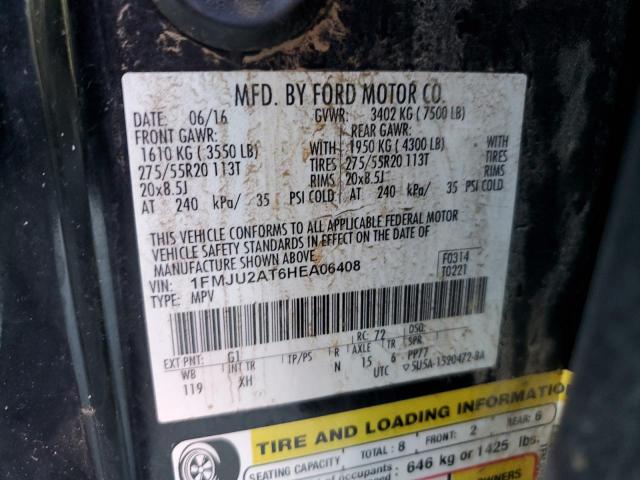 1FMJU2AT6HEA06408 Ford Expedition Limited