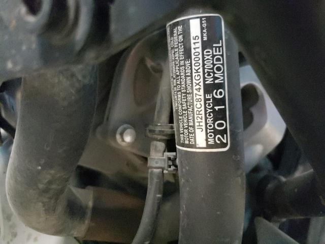 2016 HONDA NC700XD JH2RC874XGK000115