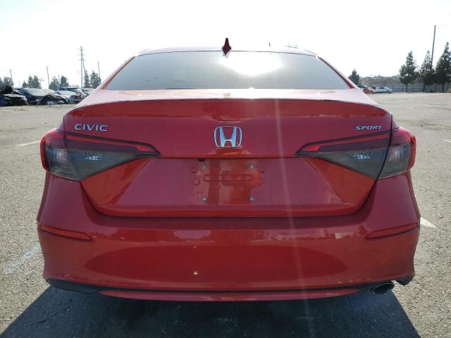  HONDA CIVIC 2022 Червоний