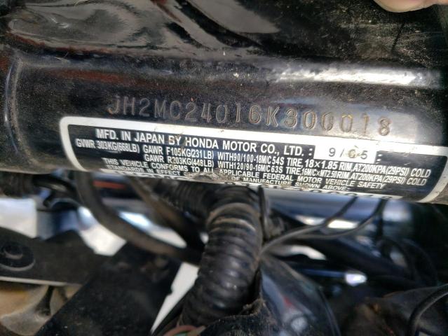 2006 HONDA CB250 JH2MC24016K300018