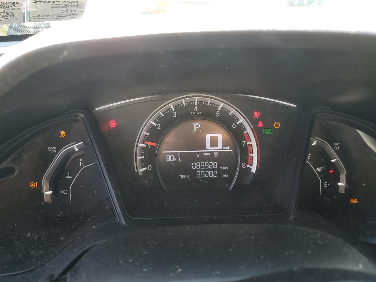 SHHFK7H28HU411466 HONDA CIVIC 2017