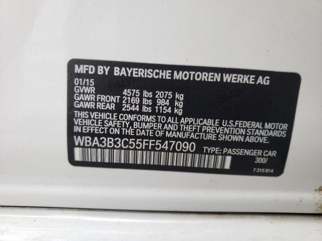 WBA3B3C55FF547090 BMW 328 XI