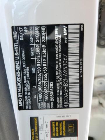 4JGDA5HB2HA953067 Mercedes-Benz Gle 350 4matic
