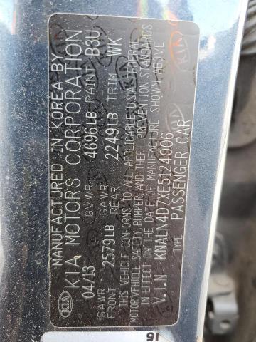 KNALN4D7XE5124006 KIA Cadenza Premium