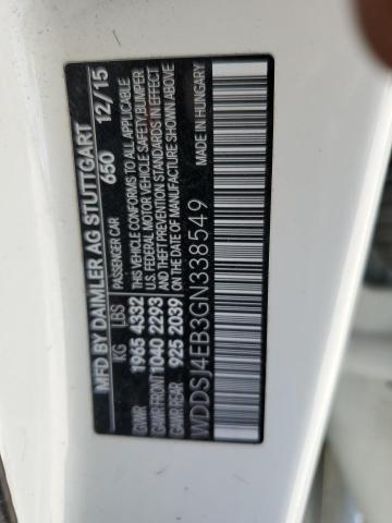 WDDSJ4EB3GN338549 Mercedes-Benz CLA 250