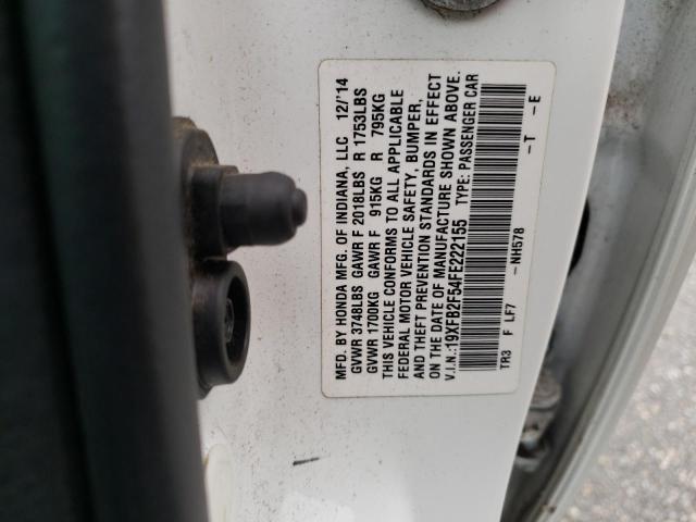 19XFB2F54FE222155 Honda Civic Lx