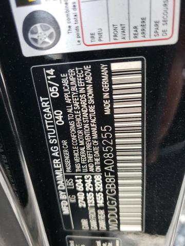 2015 MERCEDES-BENZ S S600 - WDDUG7GB8FA085255