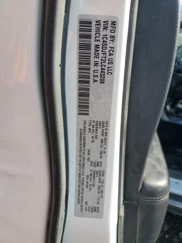 1C4SDJFT2LC443208 Dodge Durango Ssv