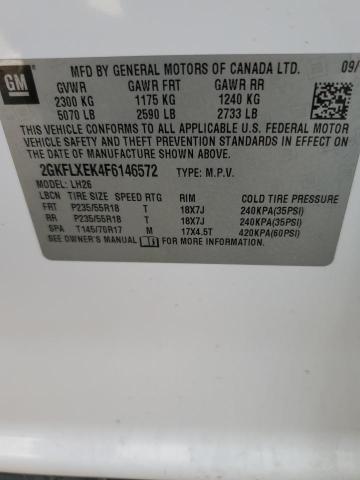 2GKFLXEK4F6146572 GMC Terrain Slt