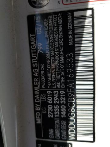 WDDUG8CB9FA169533 Mercedes-Benz S 550