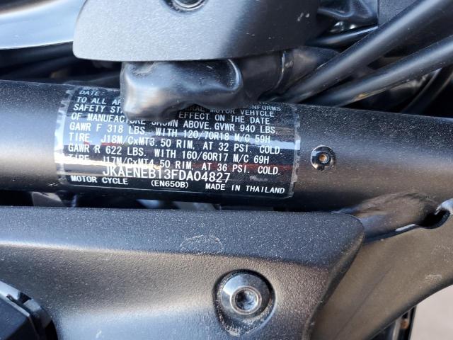 2015 KAWASAKI EN650 B JKAENEB13FDA04827