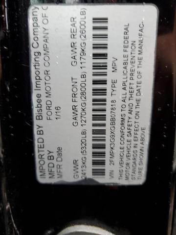2FMPK3G9XGBB07818 Ford EDGE SE