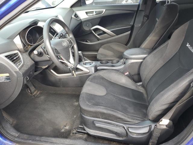VIN: KMHTC6AD9CU057959 Auction: COPART Lot: 67934503 Location: AZ - TUCSON KMHTC6AD9CU057959 HYUNDAI VELOSTER 2012 BLUE Photo 7
