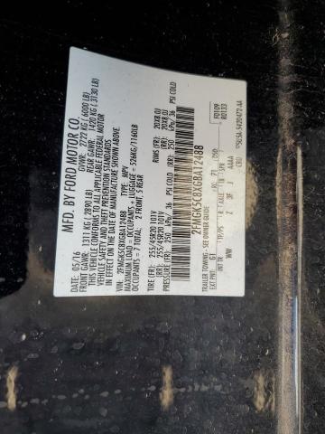 2016 FORD FLEX SEL - 2FMGK5C8XGBA12488