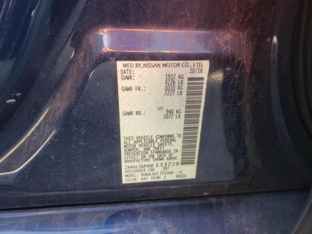 1N4AL3APXHC133728 Nissan ALTIMA 2.5