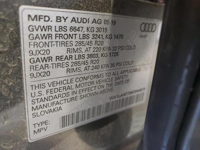 WA1LAAF73KD044679 2019 AUDI Q7 - Image 13