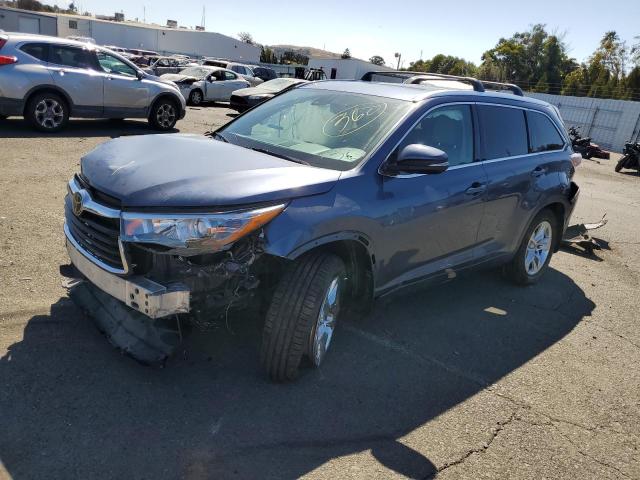 VIN 5TDDKRFHXFS117801 2015 Toyota Highlander, Limited no.1