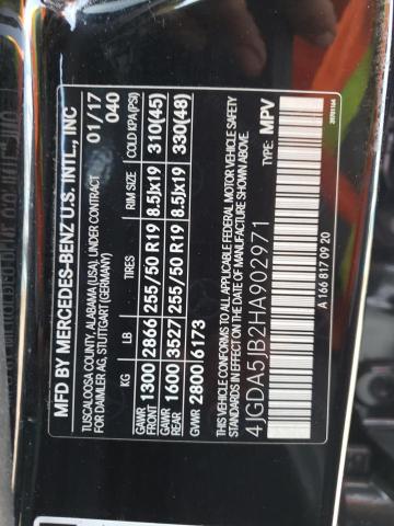 4JGDA5JB2HA902971 Mercedes-Benz GLE 350