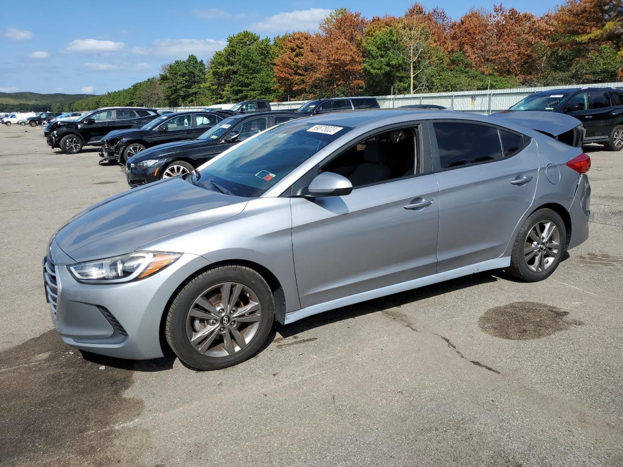 Lot #2528124258 2017 HYUNDAI ELANTRA SE