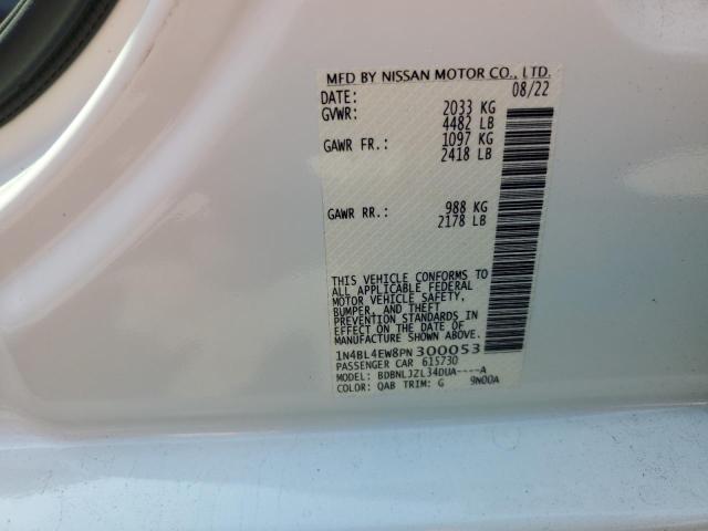1N4BL4EW8PN300053 Nissan ALTIMA SL