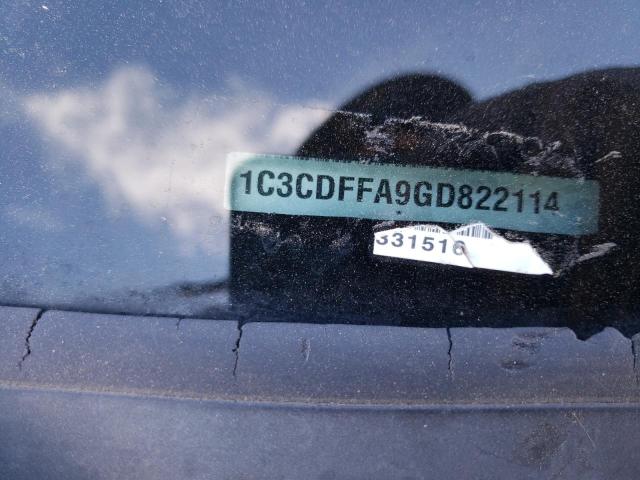 1C3CDFFA9GD822114 Dodge Dart Sxt Sport