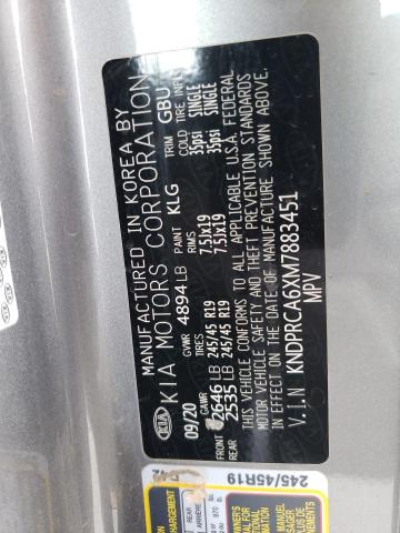 KNDPRCA6XM7883451 KIA Sportage Sx