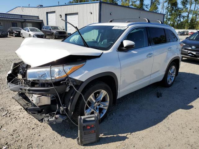 VIN 5TDDKRFH7ES034339 2014 Toyota Highlander, Limited no.1