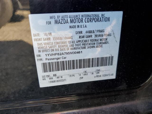 1YVHP82A795M30461 | 2009 Mazda 6 i