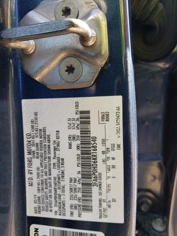 3FA6P0HD6KR168540 Ford Fusion SE 10