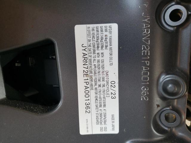2023 YAMAHA MT09 D - JYARN72E1PA001362