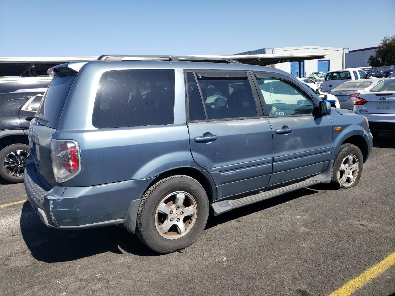 5FNYF28577B008766 2007 Honda Pilot Exl