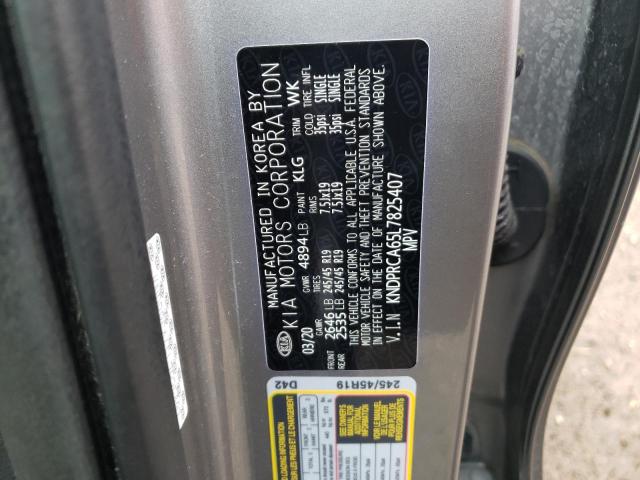 KNDPRCA65L7825407 KIA Sportage Sx