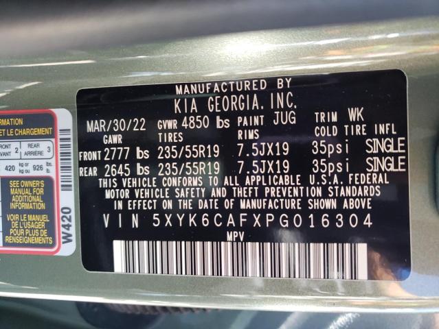 5XYK6CAFXPG016304 KIA Sportage X Line