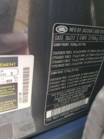 SALGS5FE1HA351149 Land Rover Range Rover Supercharged