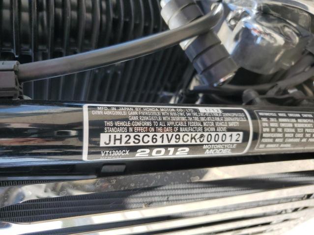 2012 HONDA VT1300 CX JH2SC61V9CK000012