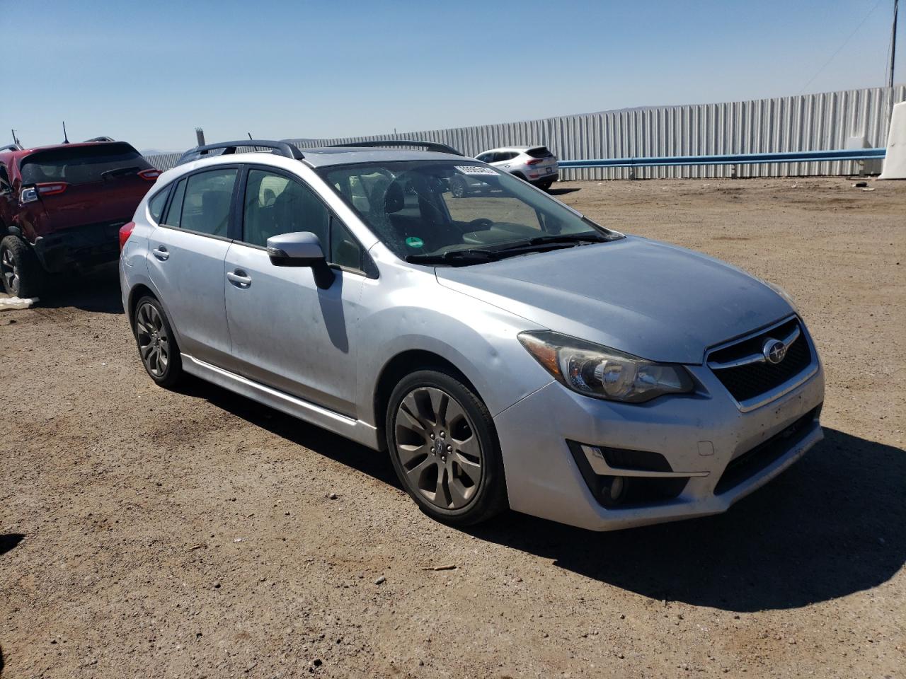 2015 Subaru Impreza Sport vin: JF1GPAY67FH308842