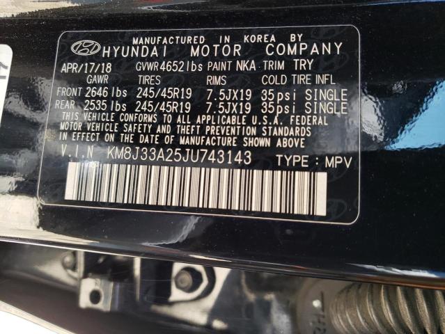 KM8J33A25JU743143 Hyundai Tucson Value
