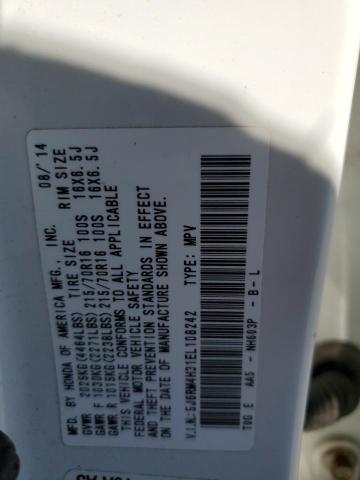 5J6RM4H31EL108242 Honda CR-V LX