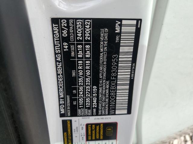 W1N0G8EBXLF830953 Mercedes-Benz Glc 300 4matic