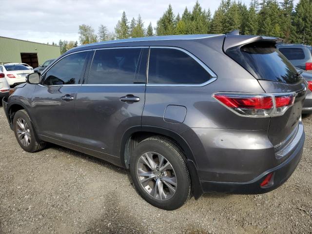 VIN 5TDJKRFHXES025606 2014 Toyota Highlander, Xle no.2